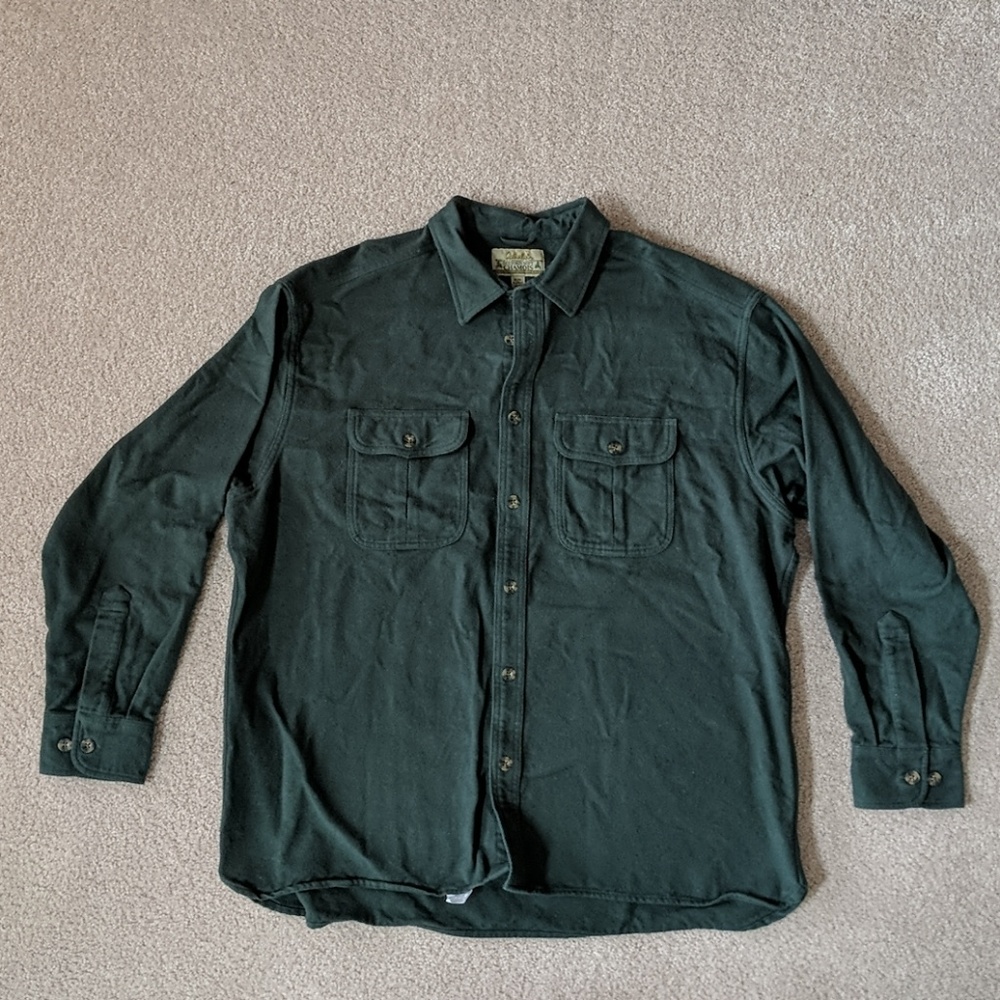 Cabelas Chamois long sleeve.